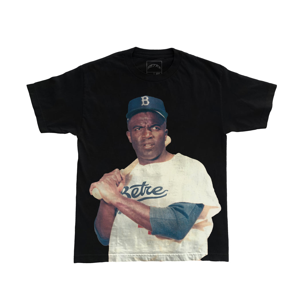 Black Jackie Robinson Betre T-Shirt