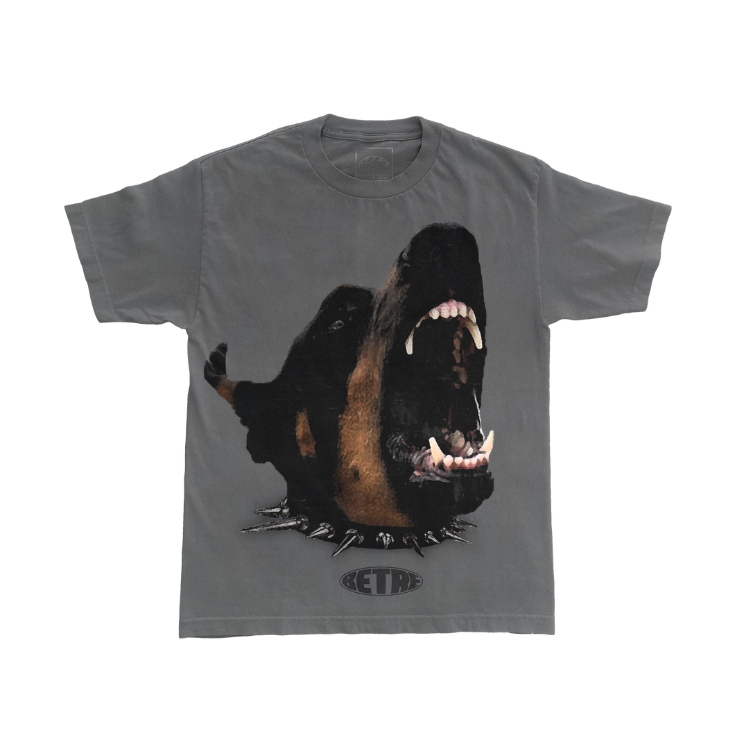 BIG DOG T-SHIRT CHARCOAL GREY