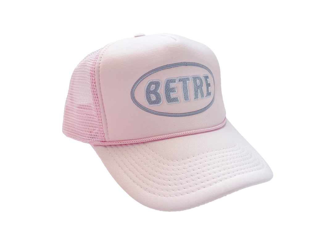 OG LOGO TRUCKER HAT - POWDER PINK